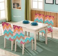 Elastic Chair Cover Stretch Removable Washable Short Dining Chair Cover Protector Seat Slipcover - Polyster, Elastic/ Stretchable, Multipack of1